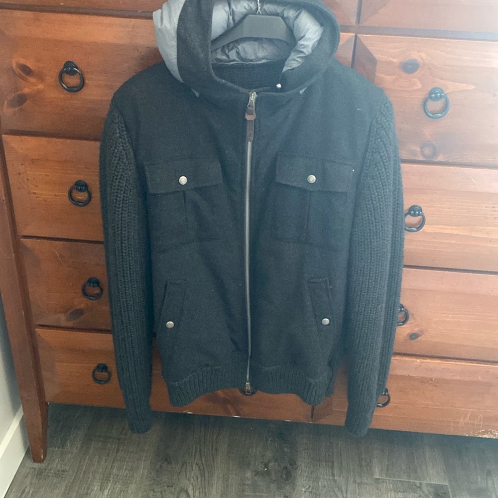 Woolrich John Rich & Bros knit jacket
